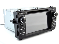 Pantalla de 7 "estilo OEM sin cubierta de DVD para Toyota Auris 2013-2016 coche Multimedia estéreo GPS CarPlay reproductor pantalla Radio Android