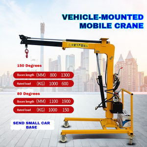 JIN YANG HU Tragbares 360-Grad-Elektro-Kleinauslegerkran Maschine Affen kran 1000kg Mini-Hebe werkzeug mit LKW - Product Image 4