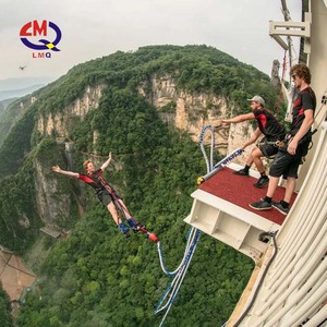 Emozionante <span class=keywords><strong>Bungee</strong></span> <span class=keywords><strong>Jumping</strong></span> all'aperto su misura Area panoramica scogliere ponti alte torri <span class=keywords><strong>Bungee</strong></span> <span class=keywords><strong>Jumping</strong></span> prezzi del gioco - Product Image 2