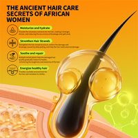 Élixir capillaire naturel au Chebe pour l'aplanissement, la réparation et la repousse des cheveux, anti-chute, avec huile de croissance capillaire Chebe Power, marque privée