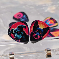 Plectres de guitare personnalisés en gros, plectre de guitare acoustique utilitaire personnalisé pour accessoires de guitare