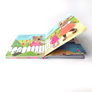 Servicio de Impresión de <span class=keywords><strong>Libros</strong></span> Personalizados, <span class=keywords><strong>Libros</strong></span> Infantiles de Cartón con Diseño de Conejo, Libro de Aprendizaje de <span class=keywords><strong>Lectura</strong></span> con Imágenes a Color para Bebés, Libro de Tapa Dura para Niños - Product Image 3