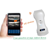 Portable humain couleur sans fil ultrasons un scanner sondes couleur 3d 4d sonde couleur machine pour PICC