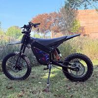 Motocicletas Todoterreno de EE. UU. y Canadá, 2000w, 26ah, 30ah, 70km/h, Motocicleta Eléctrica Todoterreno, Bicicleta Eléctrica Cross, Rueda Delantera de 19 Pulgadas, Rueda Trasera de 17 Pulgadas, para Adultos