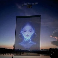 Écran LED Magique 23 m² Mur d'images Doux Anti-éblouissement HDR10+ Étanche 1080P DCI-P3 95% Angle de vision 160° pour Événements Scène Drone