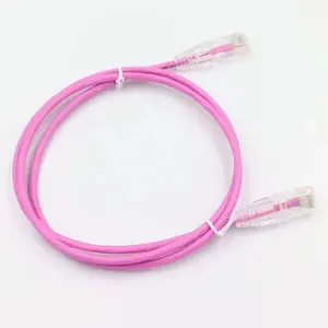 3ft (1 м) Cat6 Snaggless неэкранированный (UTP) ПВХ см сетевой кабель Ethernet розовый