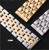 Bracelets de montre intelligents en acier inoxydable 316L avec placage PVD personnalisé en gros pour montres de plongée 12/14/16/18/20/22mm