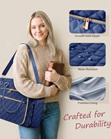 Grande sacoche imperméable pour Bible, housse de protection pour Bible, sac à bandoulière matelassé pour femmes, sac fourre-tout pour l'église, fournitures d'étude biblique, cadeau chrétien