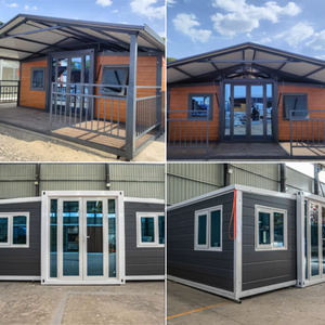 Maisons préfabriquées pliables et extensibles isolées pour l'expédition, à <span class=keywords><strong>vendre</strong></span>, avec espace de jardin autonome - Product Image 4
