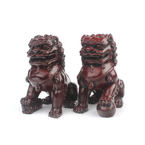<span class=keywords><strong>Red</strong></span>色Fu Statue Good Luck China Wholesale <span class=keywords><strong>Foo</strong></span> <span class=keywords><strong>Dog</strong></span> Art - Product Image 1