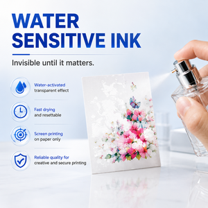 <span class=keywords><strong>Encre</strong></span> hydrochrome réversible pour sérigraphie, sensible à l'eau, blanc à transparent, pour parapluies et tapis <span class=keywords><strong>de</strong></span> <span class=keywords><strong>dessin</strong></span> aquatique pour enfants - Product Image 2
