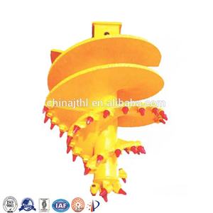 Stapelen Boren Gereedschap Emmer Vijzel Bodem Laag En Rock Laag Met <span class=keywords><strong>Bullet</strong></span> Tanden Of Platte Tanden - Product Image 2