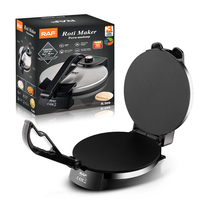 RAF Promotion Chaude Crêpière Électrique Multifonction Antiadhésive, Machine à Roti Style Indien, Maker Chapati Tortilla 1800w
