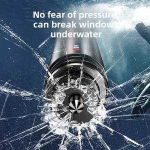 Martello di Sicurezza Multifunzione Mini per Emergenze, Salvavita, Rompivetro <span class=keywords><strong>Auto</strong></span> in Lega di Alluminio - Product Image 2