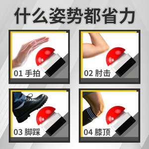 Bouton d'arrêt d'urgence sphérique HFAK, 240 V CA, étanche IP65, bouton-poussoir de commande industrielle - Product Image 2