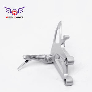 Repose-pieds Renhang pour moto ZONSHEN Cyclone <span class=keywords><strong>RC600</strong></span>, système de carrosserie (matériau ADC12, couleur argent, positionnement inférieur, garantie 1 an) - Product Image 3