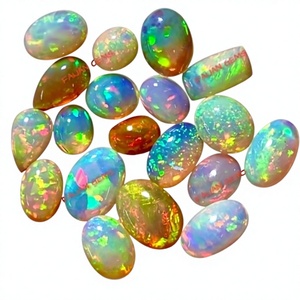 FAIJAN GEMS Ethiopian <b>Opal</b> Cabs Free Size Natural Gemstone Jewelry Making Supplies High Quality 100% Natural Color Third Party - Product Image 1