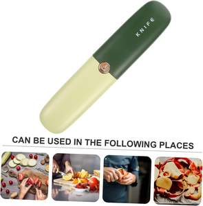 Nuevo Cuchillo y Pelador Creativo de Doble Uso, Cuchillo para Frutas Multifuncional Portátil 2 en 1 para Cocina - Product Image 6