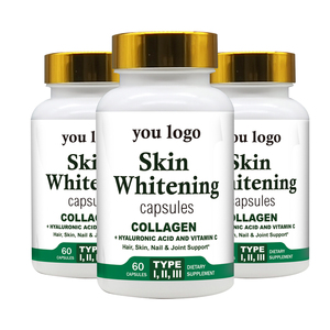 Exclusive Private Label Skin Glow Capsules with <strong>Collagen</strong> 60 Count Bottle for Beauty Care and Bulk <strong>Supply</strong> - Product Image 1