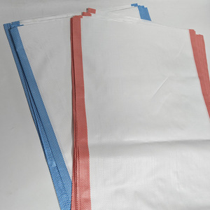 ถุงกระสอบ PP เปล่าทำจากพอลิโพรไพลีนสีแดงและน้ำเงินถุงกระสอบกระสอบใสทำจากวัสดุใหม่100กก. 120 100% - Product Image 1