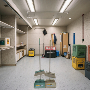 Thương Mại Điện Tử Hộ Gia Đình Làm Sạch Bàn Chải Mềm Lông Gió Chống Bụi Thép Không Gỉ Xử Lý Nhựa Xây Dựng Tay Phong Cách - Product Image 4