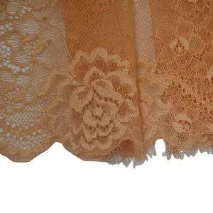 CYG-nuovo Design floreale Lingerie pizzo ciglia Chantilly pizzo elasticizzato vicino al cortile