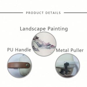 ชุดกาน้ำชาเซรามิกพกพา EVA พร้อมกล่องกันกระแทก ลายแบบดั้งเดิม สำหรับเดินทาง/ใช้ในบ้าน ขนาดกะทัดรัด - Product Image 3