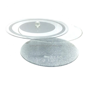 Acryl Matzah Box Aufbewahrung koffer Klar Acryl Matze Halter Runde Lucite <span class=keywords><strong>Matza</strong></span> Cookie Box Mit Deckel - Product Image 2