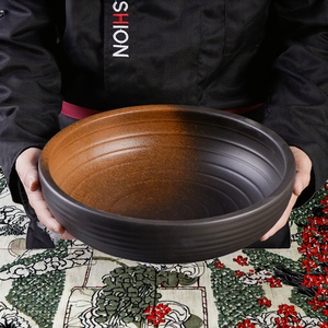 Japanese-Style Large Porcelain Disposable Soup Bowl for Pickled Fish Party Use Home Tableware - Product Image 3