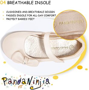 Scarpe da Ballerina Mary Jane per Bambine e Ragazze, Modello Susie, per Matrimoni, Feste e Scuola - Product Image 2