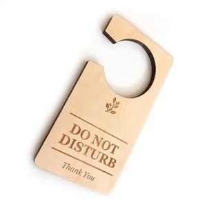 Appendere bambù e legno, si prega di non disturbare il cartello della camera d'albergo pulire la stanza/non disturbare il cartello della porta dell'<span class=keywords><strong>hotel</strong></span> - Product Image 2