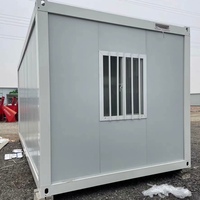 Conteneur de bureau modulaire préfabriqué Keesson, étanche, fabriqué en panneaux sandwich pour une utilisation en extérieur, pour abri de voiture
