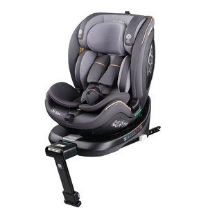 TZCYO Seggiolino Auto Convertibile di Lusso 3-in-1 per Neonati 0-7 Anni, Rotazione a 360 Gradi, <span class=keywords><strong>ISOFIX</strong></span>+Support Leg, ECE R129 <span class=keywords><strong>I</strong></span>-<span class=keywords><strong>size</strong></span>, Max 36kg, con Base - Product Image 1