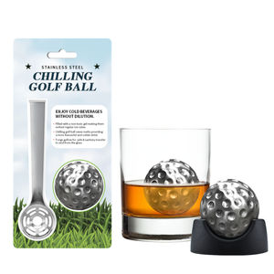 Pierres à <span class=keywords><strong>whisky</strong></span> rondes en argent en gros, pierres à <span class=keywords><strong>whisky</strong></span> en forme <span class=keywords><strong>de</strong></span> balles <span class=keywords><strong>de</strong></span> <span class=keywords><strong>golf</strong></span>, pierres à <span class=keywords><strong>whisky</strong></span> en acier inoxydable pour bar et fête - Product Image 4