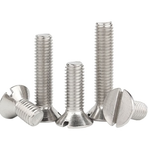 สกรูเกลียวปล่อย สแตนเลส 304 แบบมีร่อง ขนาดนิ้ว สกรูหัวจม - Product Image 3