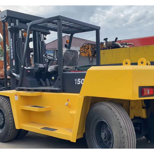 Japan Imported <b>Used</b> KomatsuFD150 with Japan Good Working Original Diesel Engine 15Ton Forklift - Product Image 1