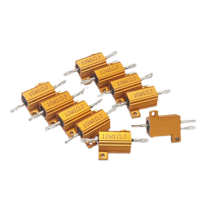 RX24 10W RX 300OHM Power Boîtier métallique en aluminium doré Boîtier de résistance bobinée - Product Image 4