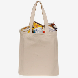 Bolsa de Compras de Lona con Logotipo Personalizado, Promocional, Ecológica, Reutilizable, para Regalos al por Mayor - Product Image 1