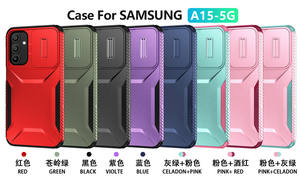 เคสโทรศัพท์แบบเลื่อนปิดกล้อง ป้องกันแรงกระแทก ผลิตจากวัสดุ PC และ TPU สำหรับ Samsung Galaxy A15 5G - Product Image 6