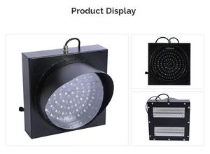 Đèn cảnh báo giao thông năng lượng mặt trời ngoài trời có độ sáng cao với khả năng hiển thị> 1000m và chống thấm IP65 cho tín hiệu sử dụng - Product Image 2