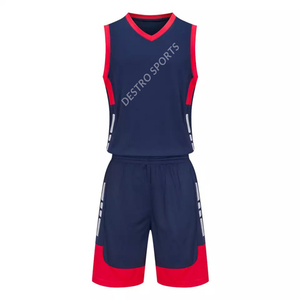 Ensembles d'uniformes de basketball personnalisés pour adultes, réversibles, respirants, à séchage rapide, antibactériens, avec logo personnalisé, vente en gros - Product Image 4