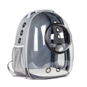 2024 Pet Space Capsule <b>Backpack</b> Transparent Breathable Fabric Heat-Proof Travel Carrier for Small Medium <b>Cats</b> Puppies Dogs - Product Image 5