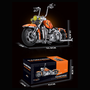 2392 pièces 1/5 échelle <span class=keywords><strong>moto</strong></span> jouet éducatif Kit de construction <span class=keywords><strong>moto</strong></span> bloc de construction ensemble modèle Collection cadeau pour enfants adultes - Product Image 2