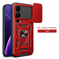 GSCASE Étui de Téléphone Antichoc Robuste avec Béquille et Protection Coulissante pour Appareil Photo pour Xiaomi 17 Pro Max et Samsung A23 A22 A32