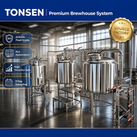 Équipement de brasserie 300L, machine à brasser la bière avec pompe et moteur, acier inoxydable SUS304, chauffage électrique, écran tactile, contrôle PLC