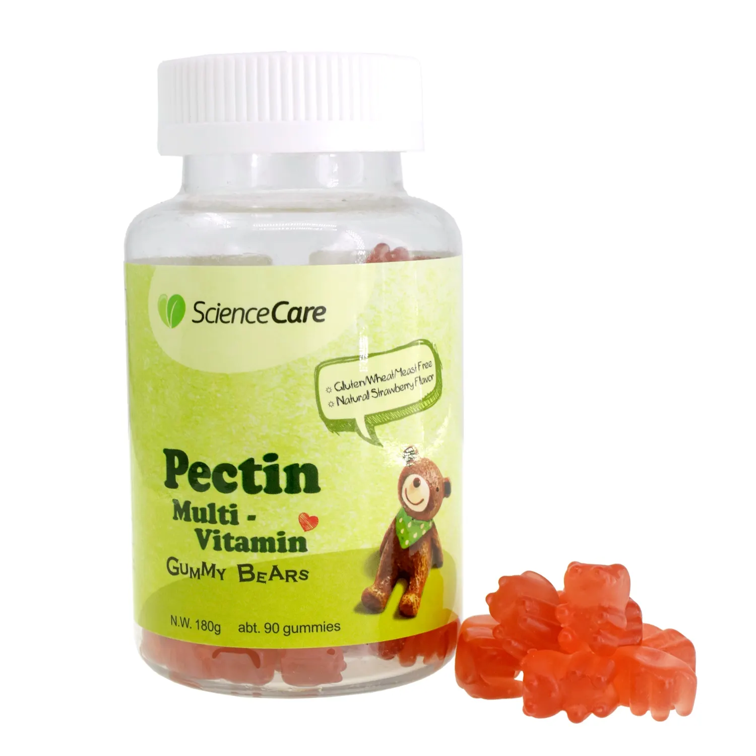 FuweiYichao integratore alimentare per bambini multivitaminico Gummy Candy Bears multivitaminico vegano