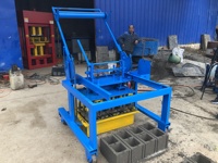 Kaidong QTM4-40 Machine à Briques en Béton, Machine de Fabrication de Blocs de Ciment, Machine de Moulage de Briques