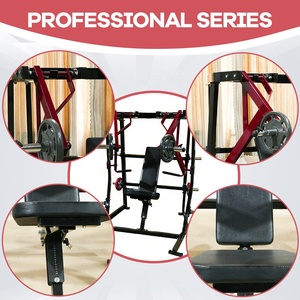 Macchina Professionale di Alta Qualità con Carico a Piastre, Pressa per <span class=keywords><strong>Pettorali</strong></span> Inclinata da Seduti, Attrezzatura per Palestra e Fitness - Product Image 3