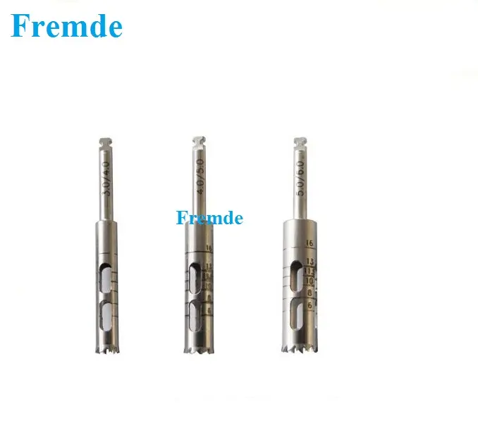 DENTAL IMPLANT TREPHINE DRILLS Dental Implant Surgery Instruments High Quality Stainless Steel Medial Grade CE & ISO Certified