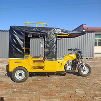 Nouveau Tricycle Moto Cargo Tuk Tuk à Carrosserie Ouverte, Certifié DOT, 250cc, Diesel/Essence, pour Passagers, Maroc Paraguay